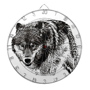 Tablero Dardos Wild Wolf