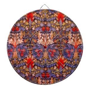 Tablero Dardos William Morris Snakeshead Vintage Floral