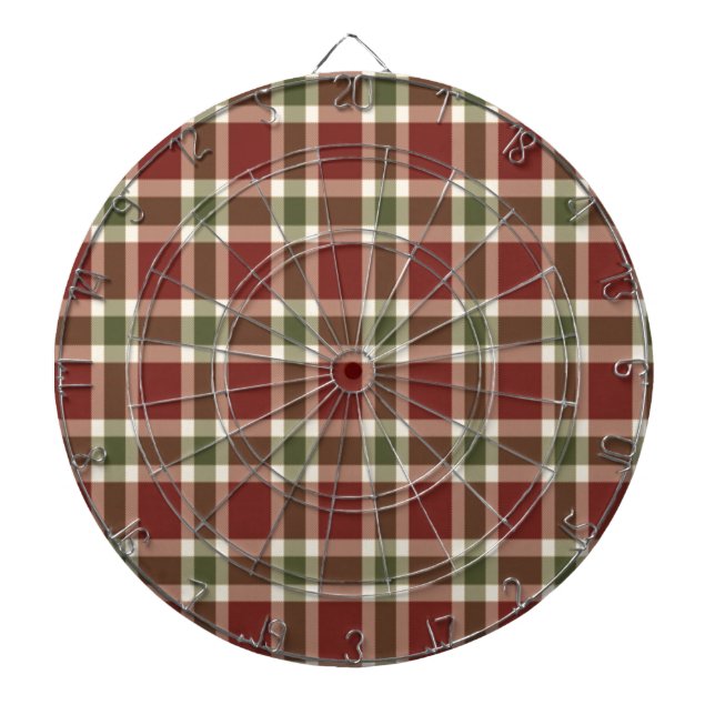 Tablero Dardos xadrez de natal- (Frente)