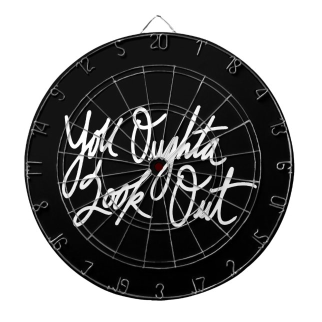 Tablero Dardos YOLO por Love Me (Frente)