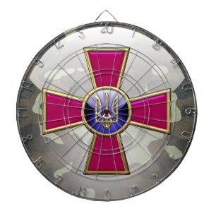 Tablero De Dardos [200] Emblema das Forças Armadas Ucranianas