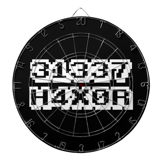 TABLERO DE DARDOS 31337 H4X0R (Frente)