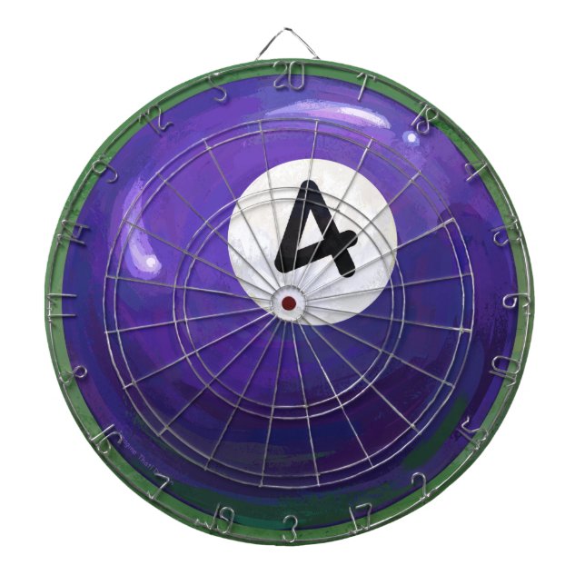 Tablero De Dardos 4 Ball (Frente)