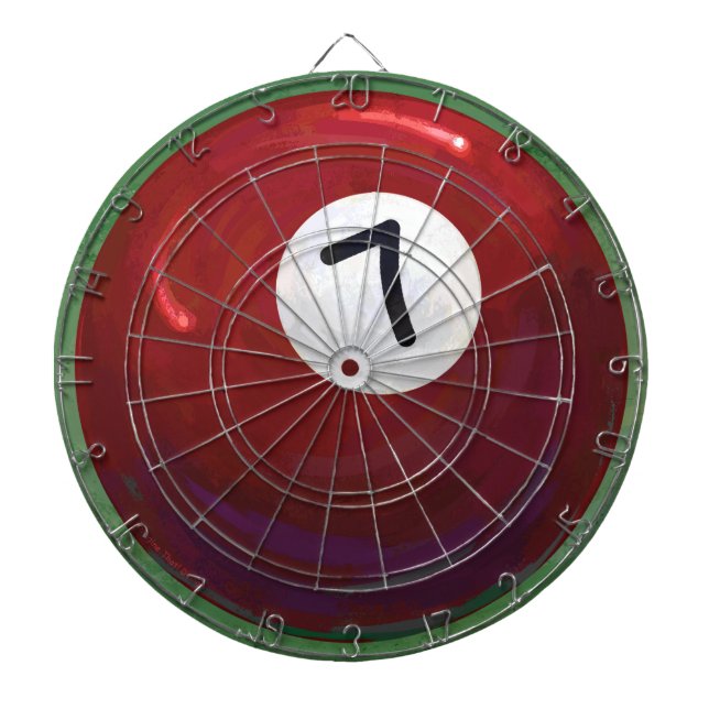 Tablero De Dardos 7 Ball (Frente)