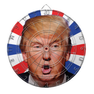 Tablero De Dardos Anti Presidente Donald Trump - Boca Grande