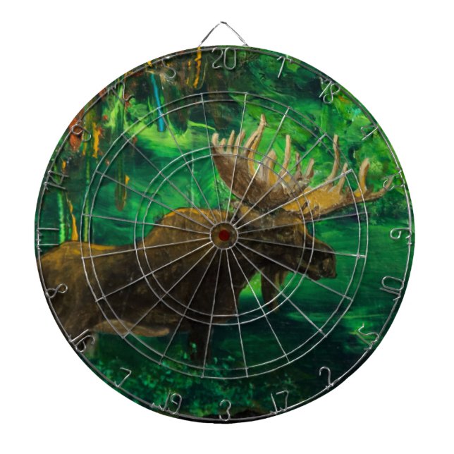 Tablero De Dardos Antílope dos cervos dos alces dos alces (Frente)