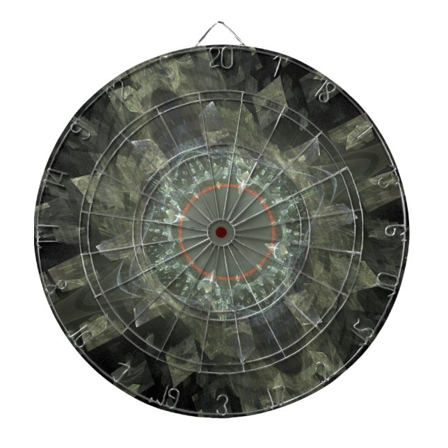 Tablero De Dardos Arte Fractal (Frente)