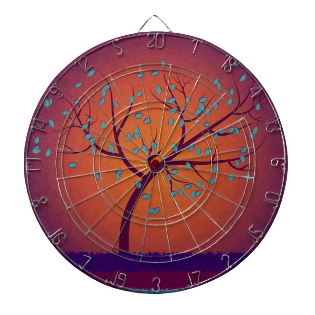 Tablero De Dardos Árvore da Vida (Frente)