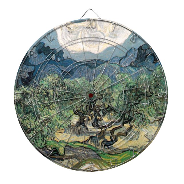 Tablero De Dardos As Oliveiras, Vincent van Gogh (Frente)