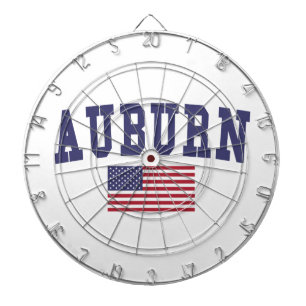 Tablero De Dardos Auburn AL Flag