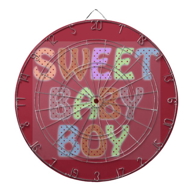 Tablero De Dardos Baby Boy (Frente)