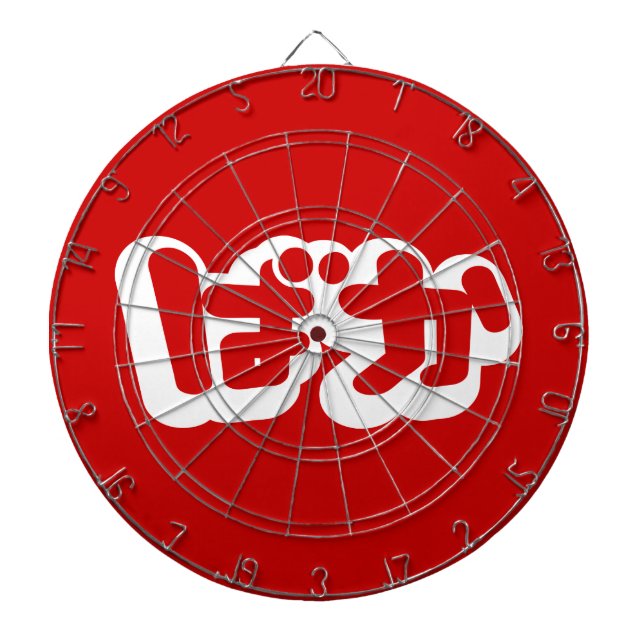 Tablero De Dardos BAKA ば か ~ Fool no Script Hiragana Japonês (Frente)