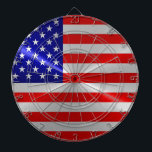 Tablero De Dardos Bandeira Americana<br><div class="desc">Bandeira Americana. Design está disponível em outros produtos.</div>