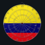 Tablero De Dardos bandeira da Colômbia<br><div class="desc">Designs de bandeira da Colômbia</div>