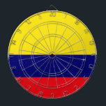 Tablero De Dardos bandeira da Colômbia<br><div class="desc">Designs de bandeira da Colômbia</div>