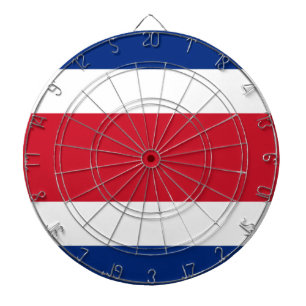 Tablero De Dardos Bandeira da Costa Rica