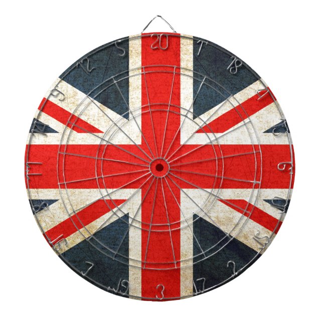 Tablero De Dardos Bandeira da União Britânica (Frente)
