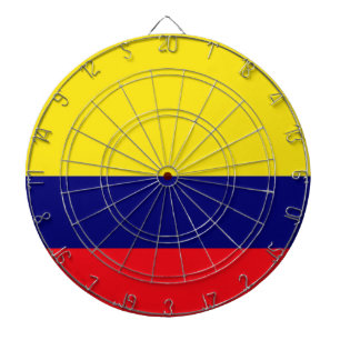 Tablero De Dardos Bandeira de Colômbia