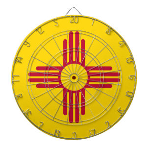 Tablero De Dardos Bandeira do estado de New mexico