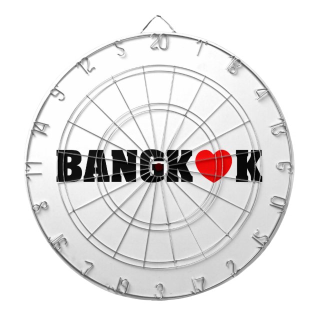 TABLERO DE DARDOS BANGKOK LOVE (Frente)