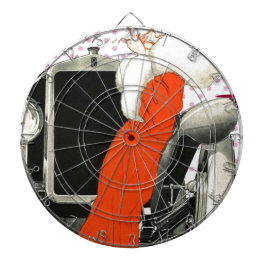 Tablero De Dardos batente de polkadots