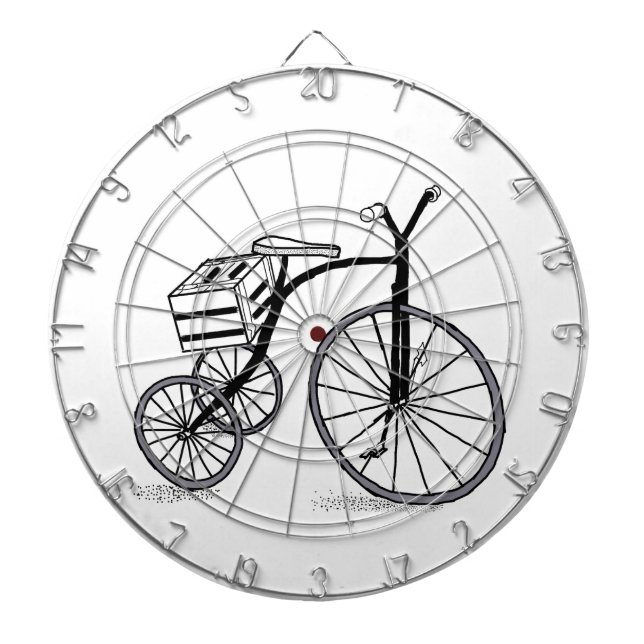 Tablero De Dardos Bicicleta com 3 rodas (Frente)