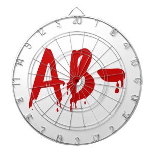 Tablero De Dardos Blood Group AB - Hospital #Horror Negativo