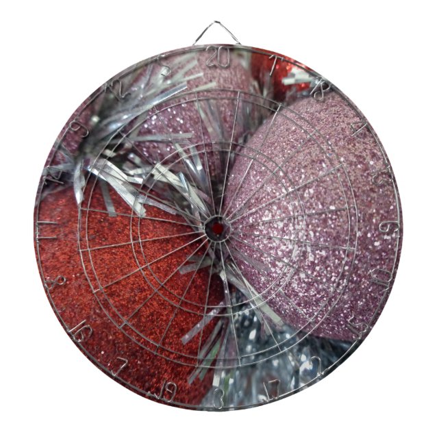 Tablero De Dardos Bolas de Natal (Frente)