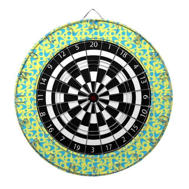 Tablero De Dardos Boomerangs Retro (Frente)