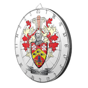 Tablero De Dardos Brasão da crista da família de Duncan