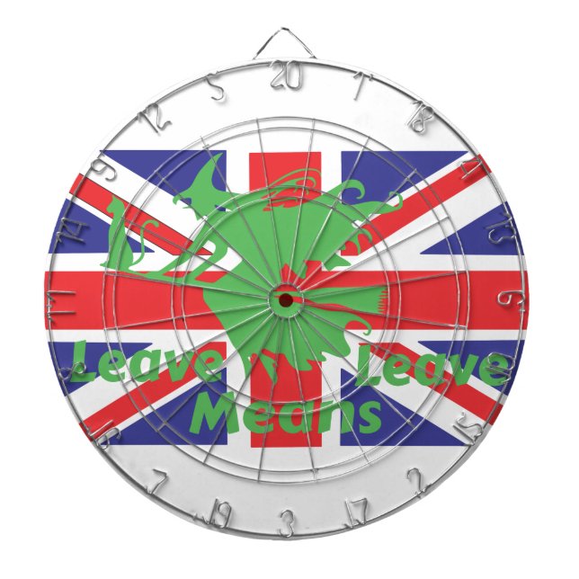 Tablero De Dardos brexit (Frente)