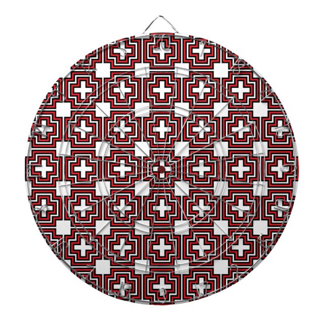 Tablero De Dardos C&S Vermelho (Frente)