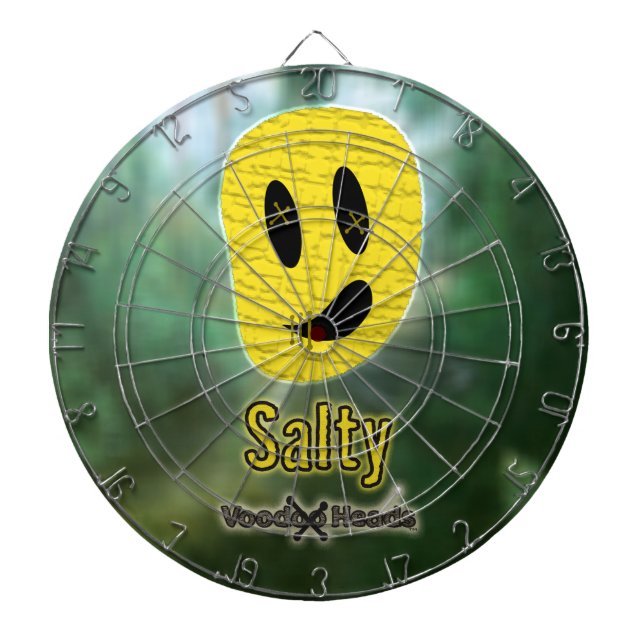 Tablero De Dardos Cabeças Voodoo ~ Pântano (Frente)