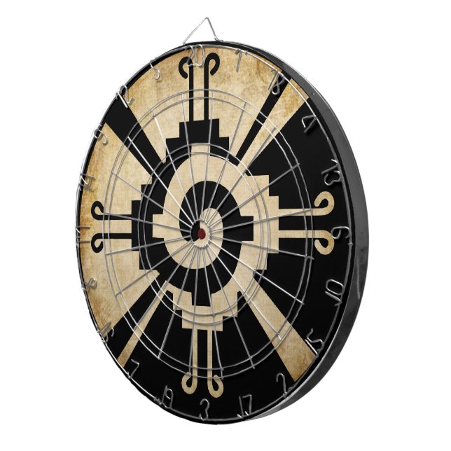 Tablero De Dardos Caçu-Ku, antigo maia (Frente Direita)