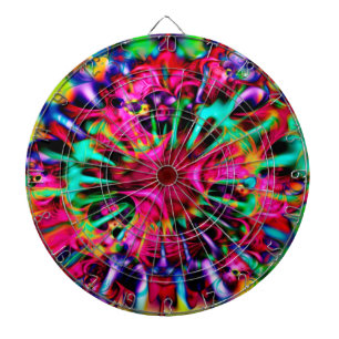 Tablero De Dardos Caleidoscópio Apofise Arte Fractal - I