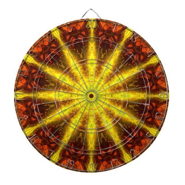 Tablero De Dardos Caleidoscópio Art 5° Dart Board (Frente)