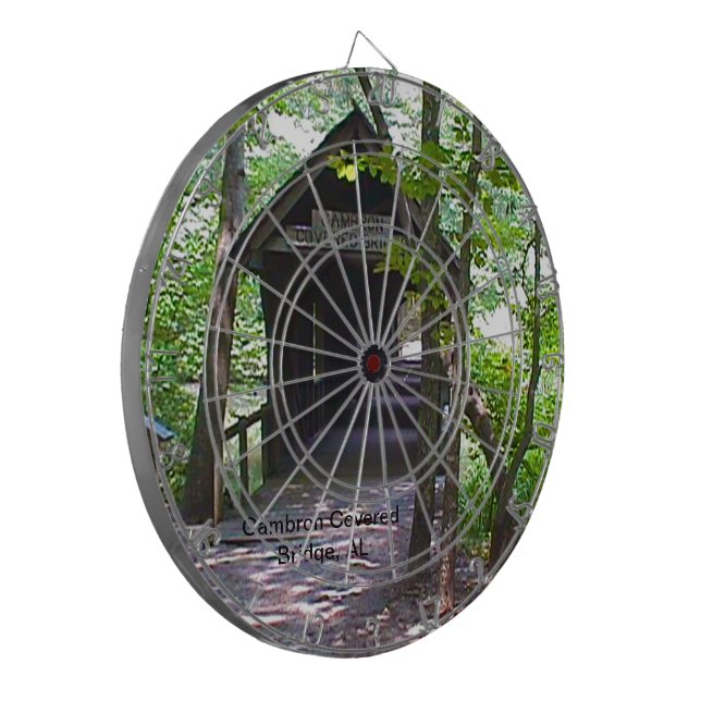 Tablero De Dardos Cambron Covered Bridge, Madison County, Alabama (Frente Esquerda)