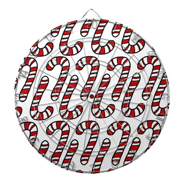 Tablero De Dardos Candy Canes (Frente)