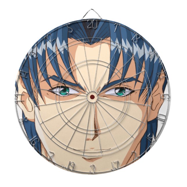 Tablero De Dardos Caras de Anime Manga (Frente)