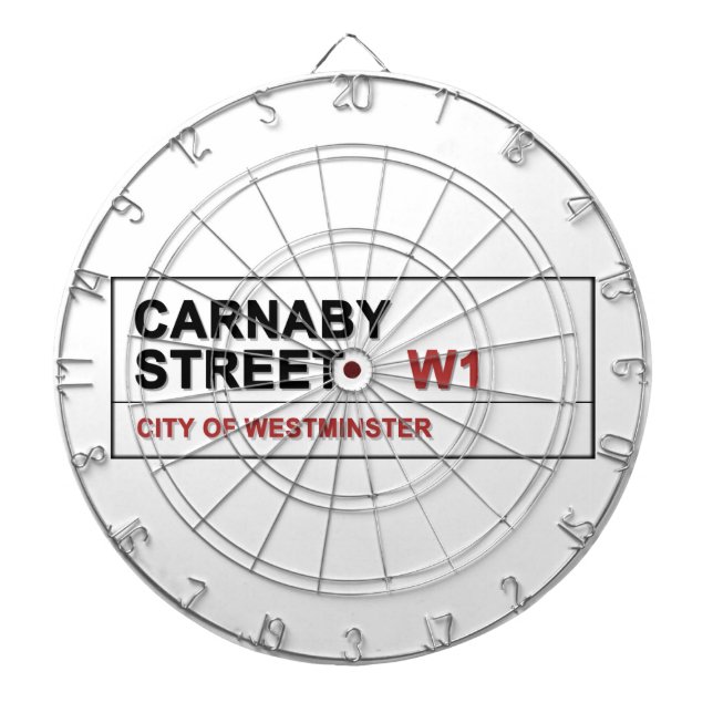 Tablero De Dardos Carnaby Street Londres Inglaterra - Swing! (Frente)