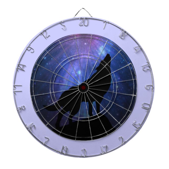 Tablero De Dardos Celestial Wolf (Frente)