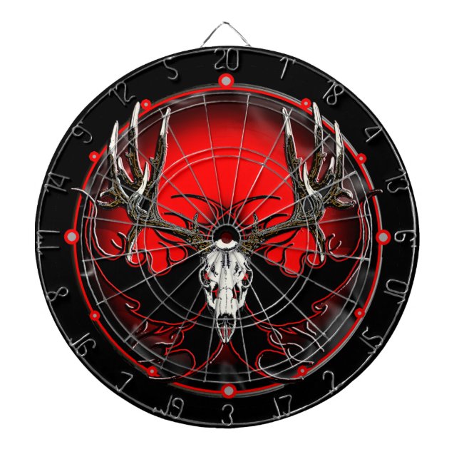 Tablero De Dardos Cervos de mula do monstro (Frente)