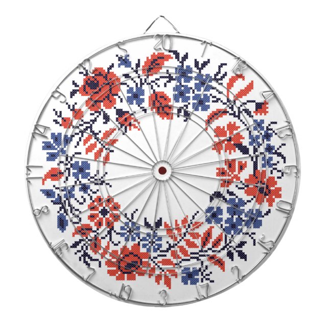 Tablero De Dardos Ciclo de flores (Frente)