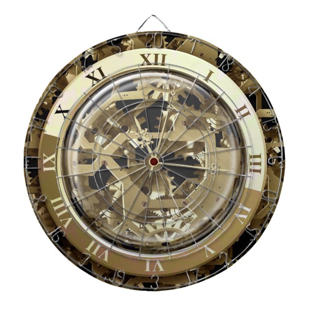 Tablero De Dardos Clockwork 6A Dart Conselhos Options (Frente)