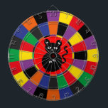 Tablero De Dardos Colorido adicione sua própria imagem ao centro<br><div class="desc">Você pode adicionar sua própria imagem ao centro deste dartboard ou manter nosso rato pequeno pernicioso nesse lugar.</div>