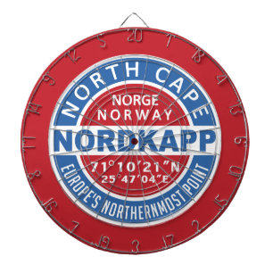 Tablero De Dardos CONSELHO de dardo NORDKAPP Norway