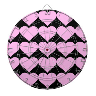 Tablero De Dardos Corações Rosa,Amor Incondicional_