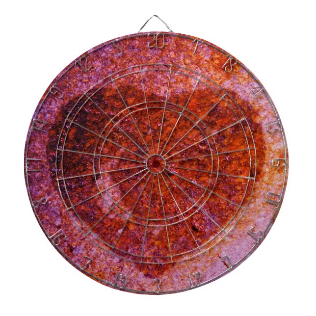 Tablero De Dardos coral rosa (Frente)