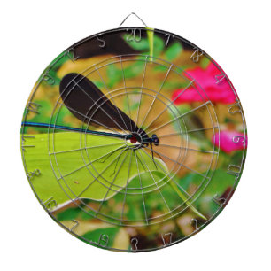 Tablero De Dardos Damselfly e Rosa