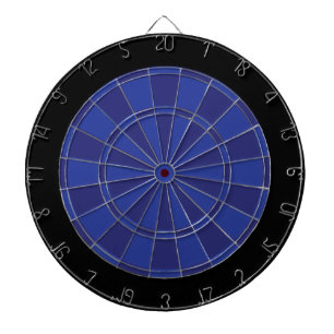 Tablero De Dardos Dart Board: Real Azul, Marinho E Preto